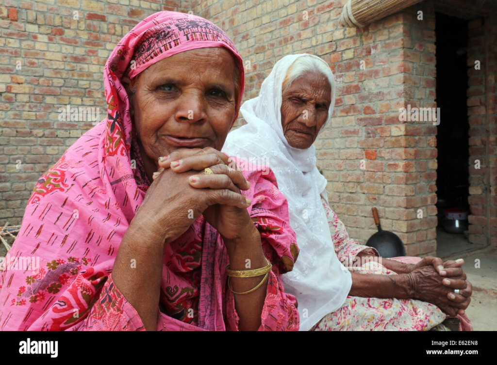 Christmas gifts to the elderly people of Pakistan