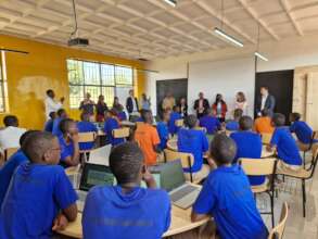 German Embassador in Rwanda visiting