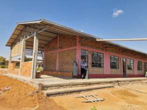 Musovu Primary School just before finalization