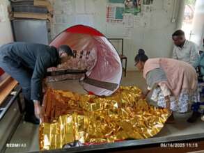 Providing first aid pod