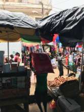 Loading Food Into Truck - Going Directly to Camps