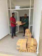 Provision of sanitary pad in Kilinochchi