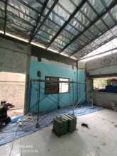 New roof with insulation