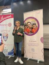 Dr Layal Issa at Karma's fundraising Iftar
