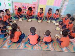 Children are provided healthy meals at our centers