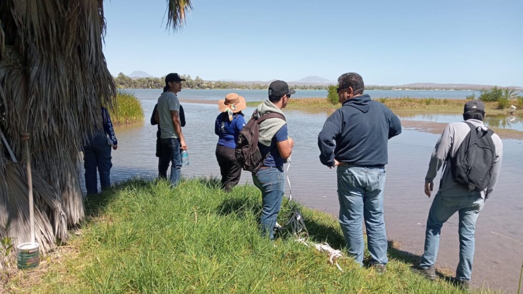 ITESME students visiting Playa Dos Amigos