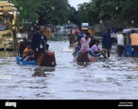 Relief for Unprecedented Rains Cause Flood .