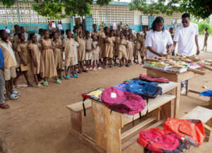 Over 400 Students Receive School Supply Kits