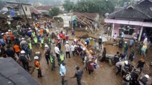 Flashfloods in Sukabumi Indonesia