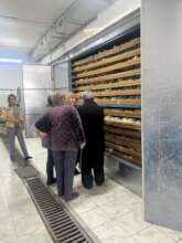 Drying Facility for Washed Yarn before Carding