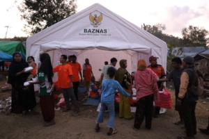 BAZNAS Shelter, NTT earthquake, Indonesia