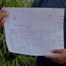 One of Our Children's Drawing of Our New House