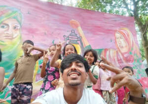 Artolution Rohingya art workshop
