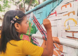 Artolution Rohingya art workshop
