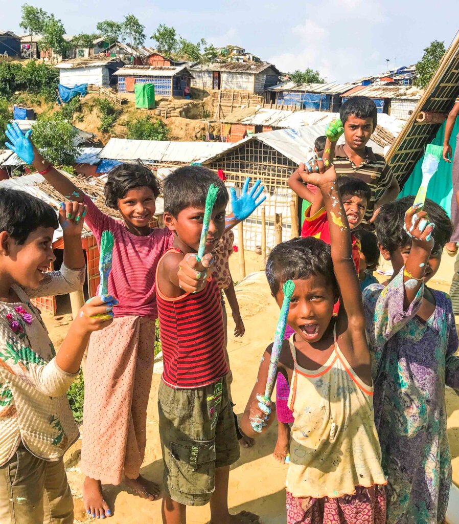 Art for Healing: Rohingya Refugees in Bangladesh