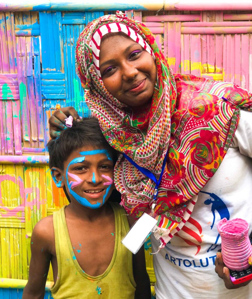 Art for Healing: Rohingya Refugees in Bangladesh
