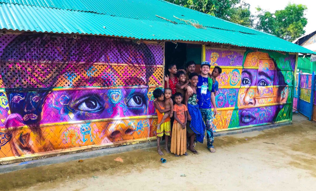 Art for Healing: Rohingya Refugees in Bangladesh