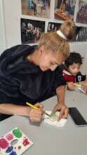Creative stone painting workshop