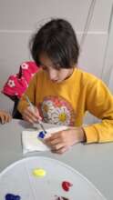 Creative stone painting workshop