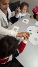 Creative stone painting workshop