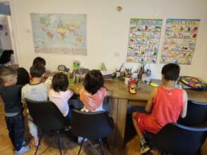 Moments in the Children Daycare Center