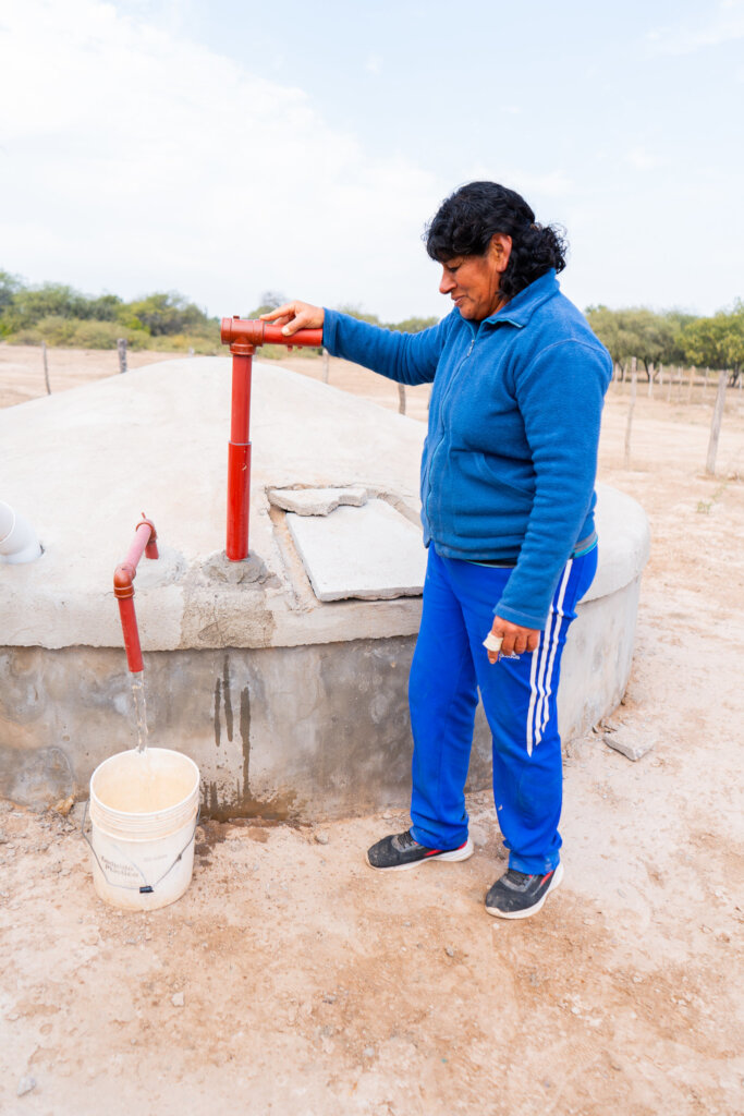 Safe water for 76 families in Argentina