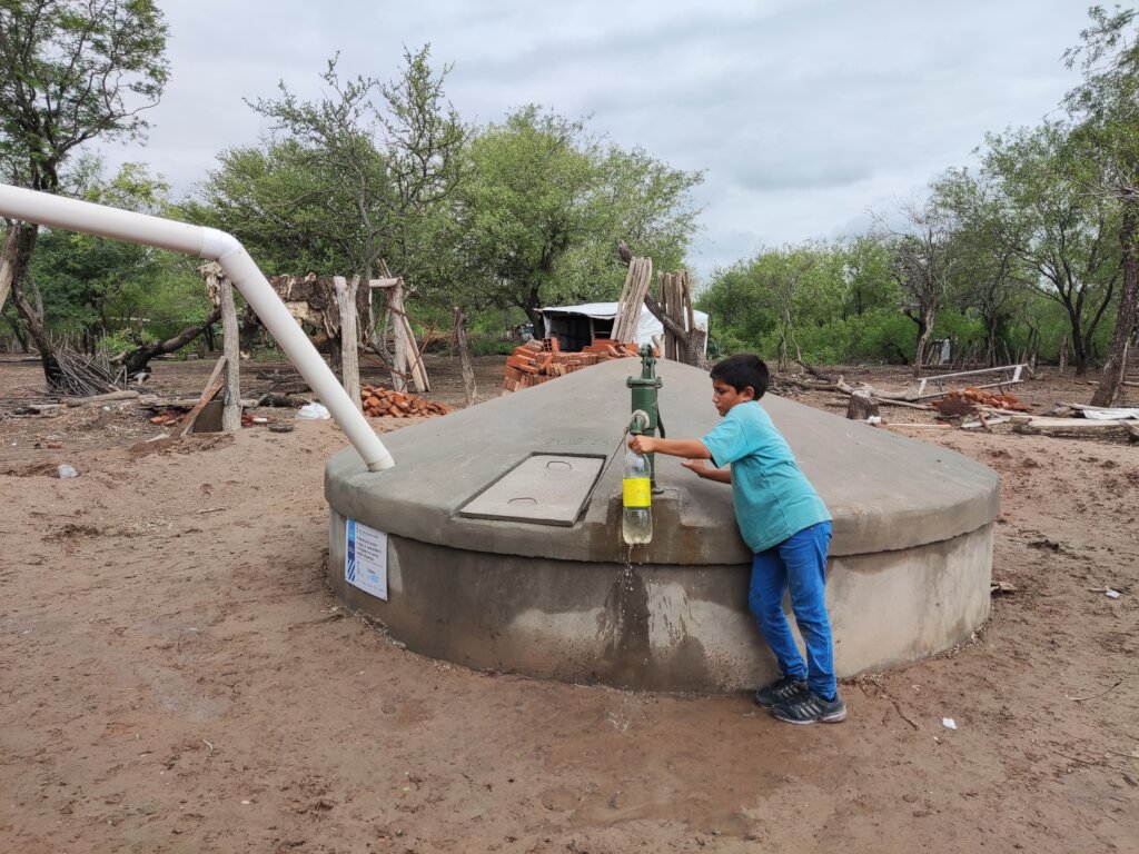 Safe water for 76 families in Argentina