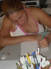 Project Beneficiary in Workshop