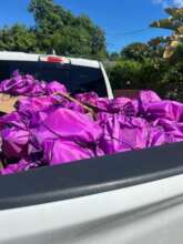 Bags Packed and ready to ship