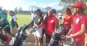 School Kids at a golf event