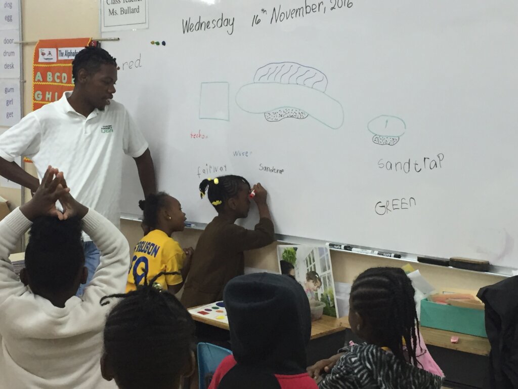 Help 10,000 Bahamian kids practice golf at school