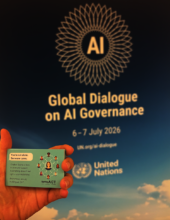 Sophia at the Global Dialogue on AI Governance