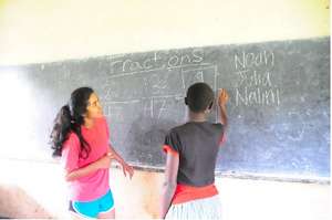 Nalini teaches math