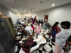 Blood donation camp at Nallur