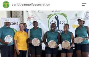 Team Bahamas Girls 2nd Place, Harris Golf Academy