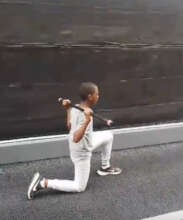 Golf fitness session