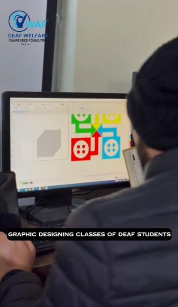 Empowering Deaf Youth through Graphic Design Lab