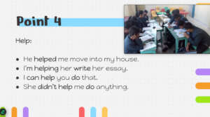 Kolkata students learn various forms of verb usage