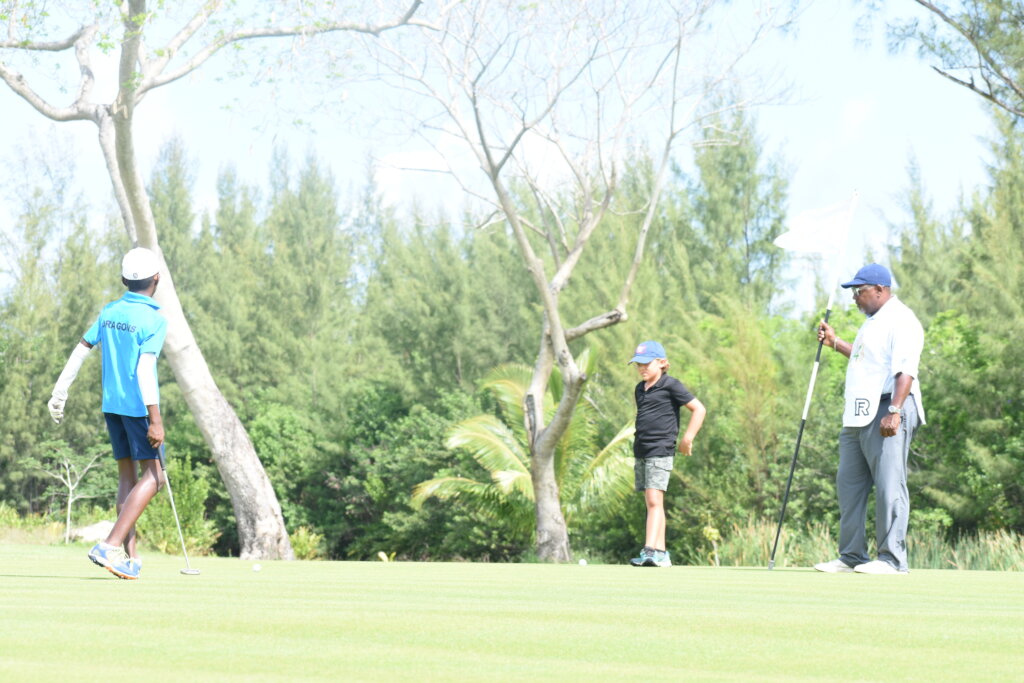 Support 100 Bahamian Junior golfers on the course.