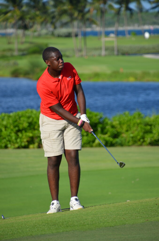 Support 100 Bahamian Junior golfers on the course.