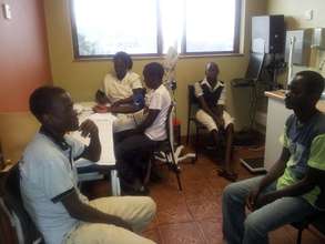 Adolescents receiving counseling