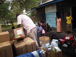 Delivery of medicine at a clinic