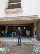 Lovely Mohammed visiting the project!
