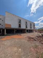 The structural work complete at the boys building