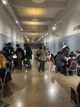 Earth day workshop after the film screening