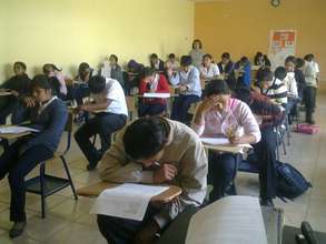 Scheel Grade 7 Class Tackle a Science Exam