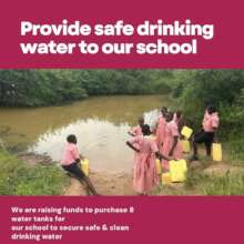 Rainwater Harvest for 500 Pupils in Sembabule.
