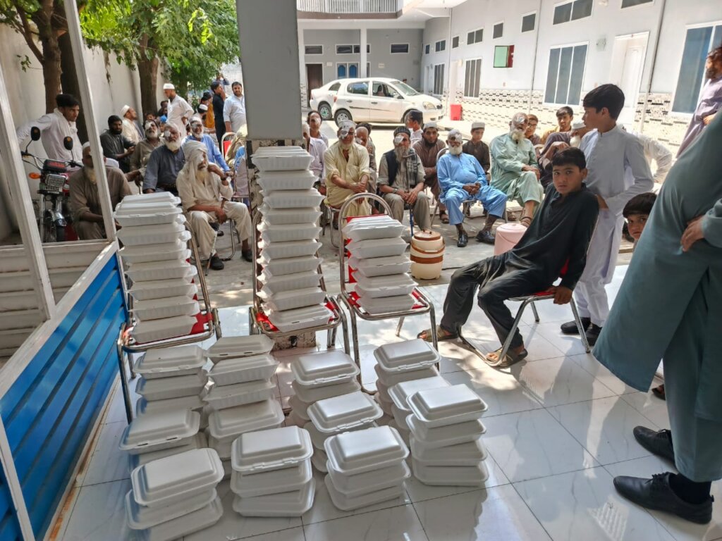 Rashan Distribution for Deaf & PWD Families