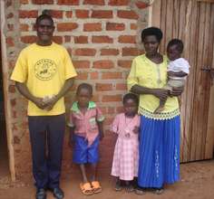 A Faimly of Ugandan Volunteers