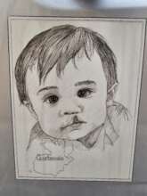hand-drawn image in PFS van